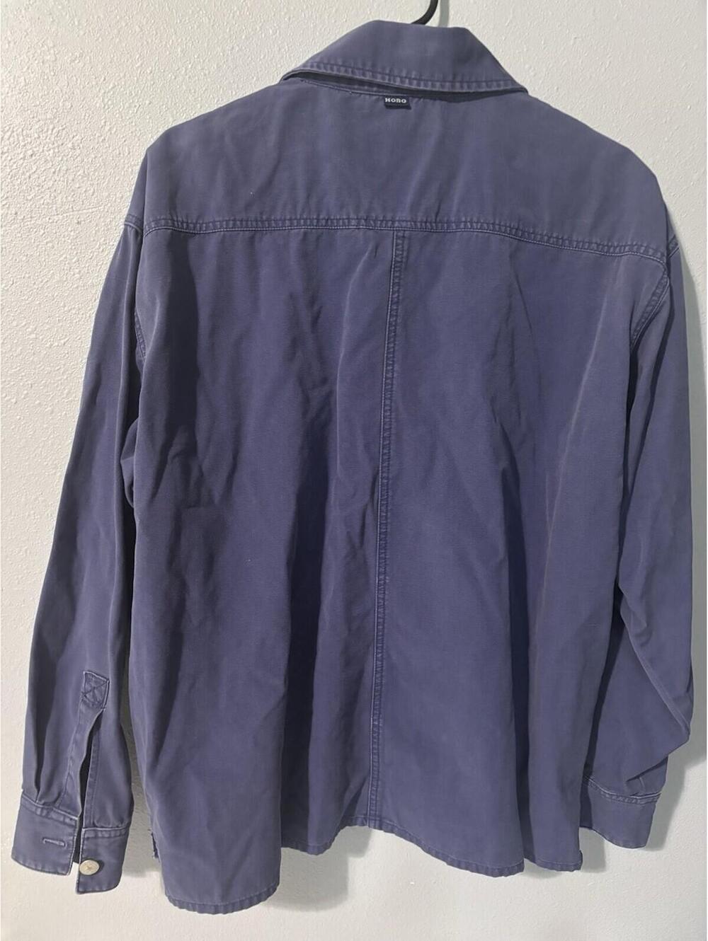 HOBO USA Vintage Chore Jacket Shirt Shacket Size Medium - Picture 5 of 5